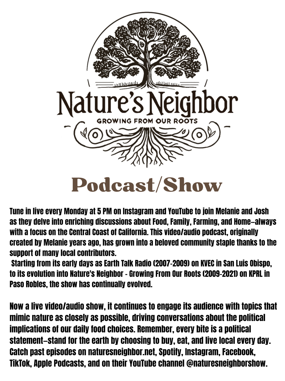 Live With Sharon from California Rare Fruit Growers Central COast Chapeter